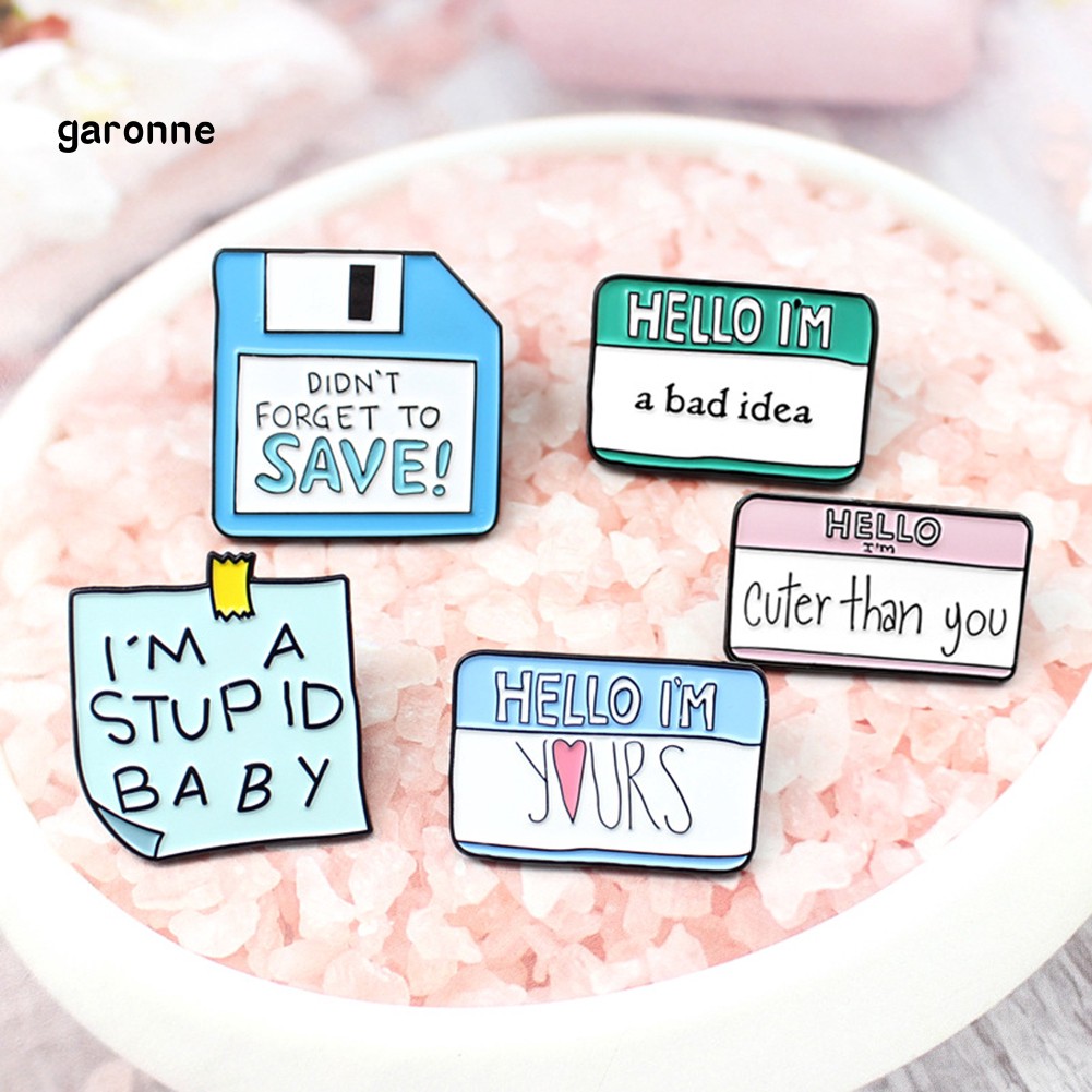 Ghim cài áo kiểu dáng ngộ nghĩnh thời trang phong cách