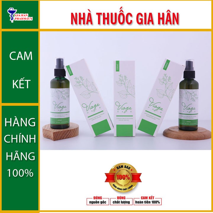 Chai xịt mọc tóc VIOGA HAIR - Phục hồi ngăn ngừa tóc xơ và rụng tóc – chai 100ml