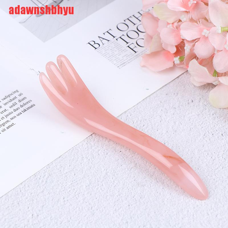 Bảng GuaSha Mát Xa Mặt Bằng Nhựa Tổng Hợp Tự Nhiên