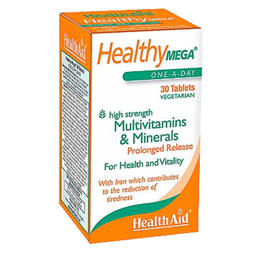 HealthAid Healthy Mega giúp bồi bổ và tăng cường sức khỏe 30 viên , Cvspharmacy
