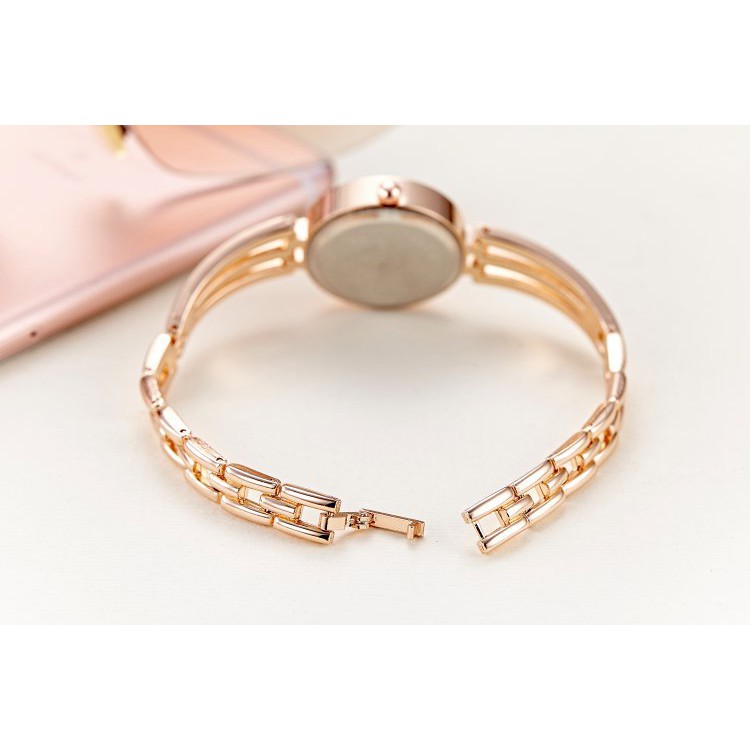 Đồng hồ nữ JW dạng lắc tay xinh xắn cao cấp, dây hợp kim không rỉ | BigBuy360 - bigbuy360.vn