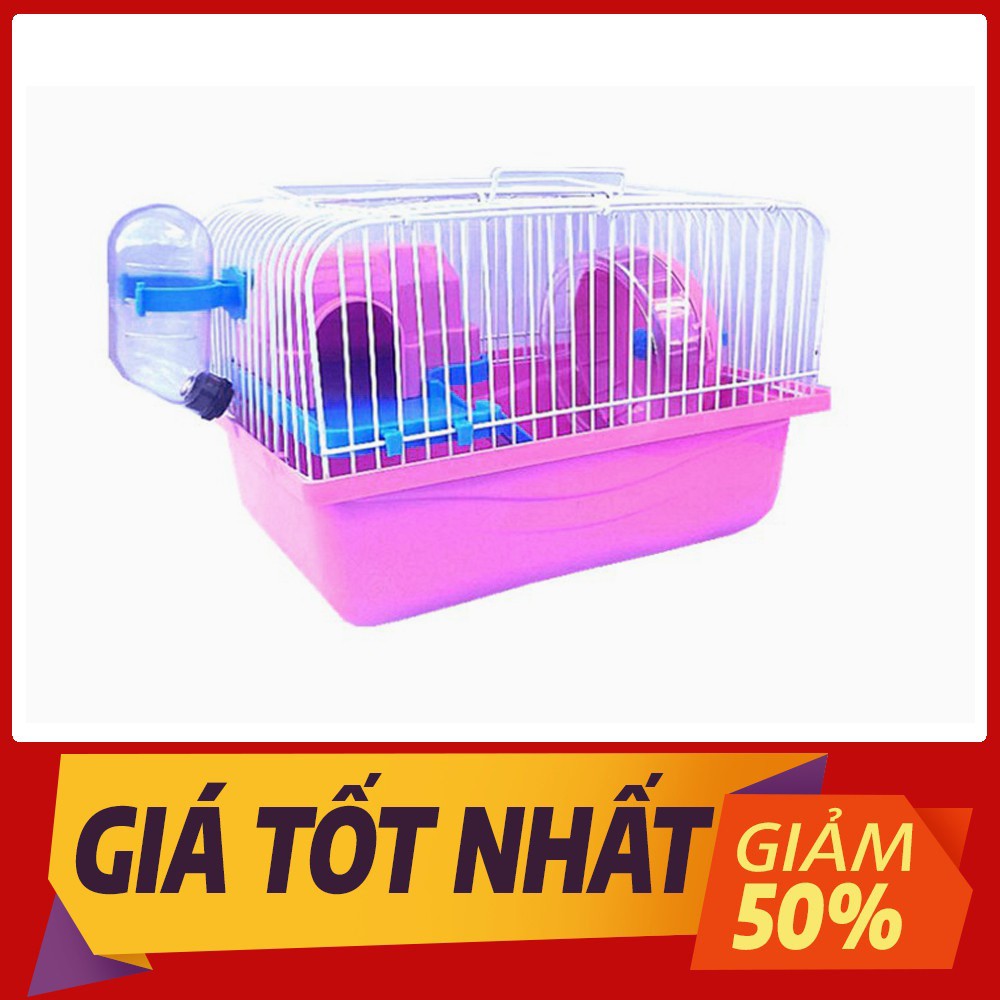 [RẺ VÔ ĐỊCH]Lồng hamster mini GÁC cao cấp, bền đpẹ chắc chắn