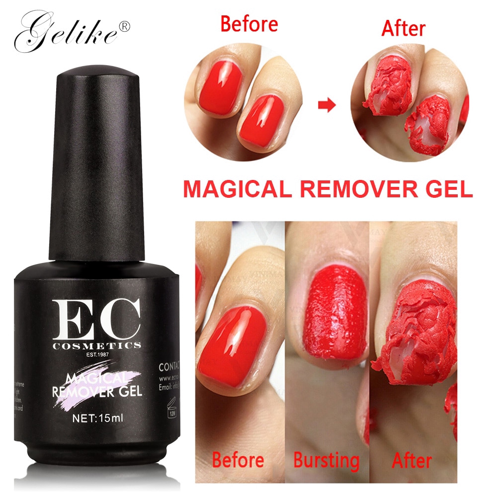 15ml  nước tẩy màu sơn trang trí móng