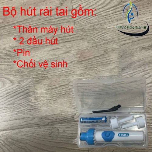 Máy Hút Ráy Tai, Máy Lấy Ráy Tai tự động Nhật Bản DeoCross, Thiết bị tiện dụng cho người thân bạn (Tặng kèm 1 đầu hút)