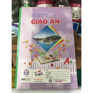 Sổ giáo án a4 hải tiến 300 trang