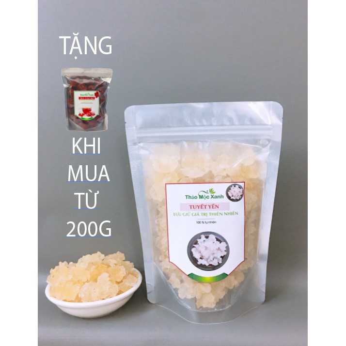 Tuyết yến Vân Nam gói 1kg (tặng 1 gói táo đỏ khi mua từ 1kg)