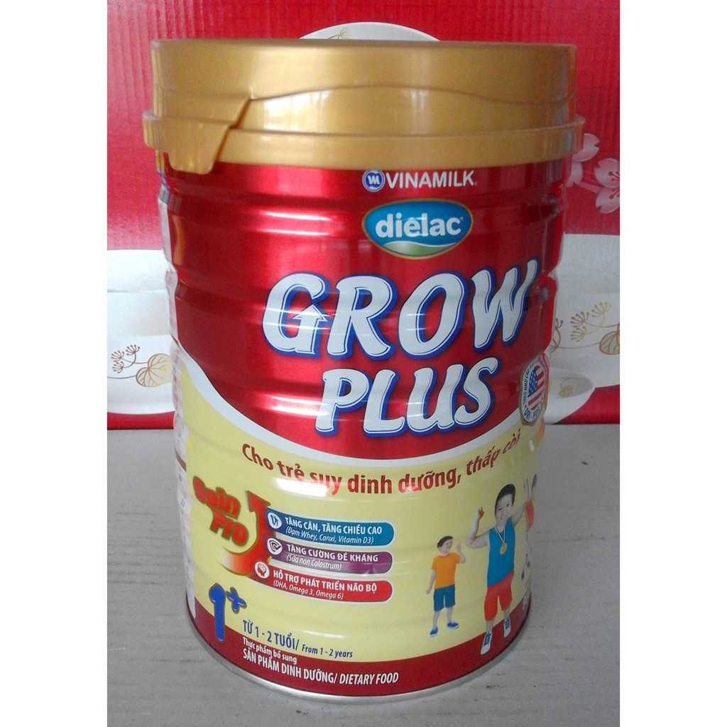 Sữa Bột grow plus 1+ vinamilk 900g chính hãng