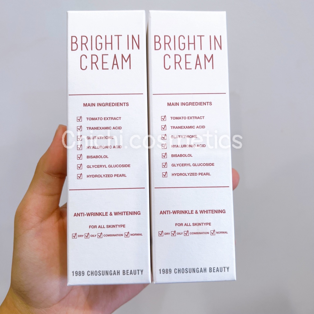 Kem truyền trắng Bright In 1989 Chosungah 50ml