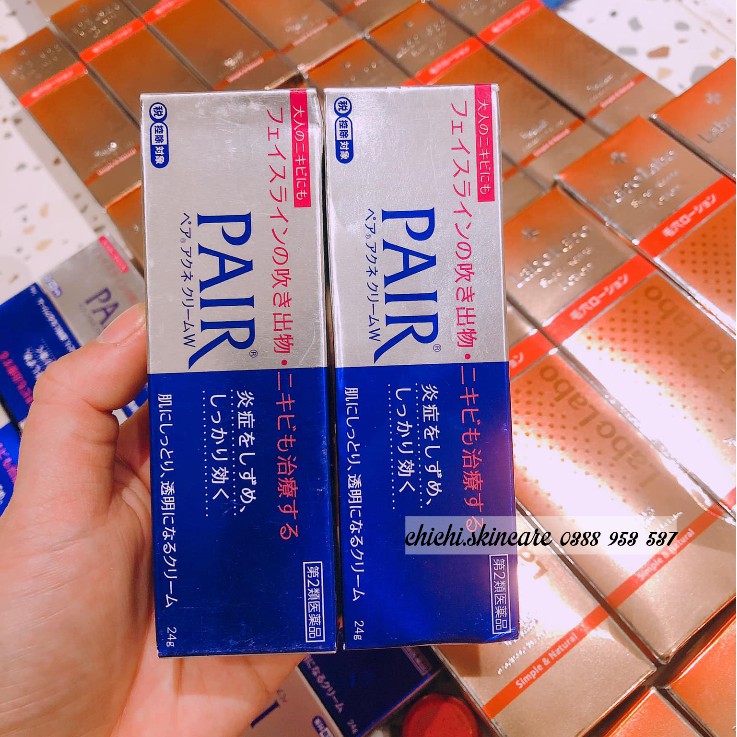 [025726 - sẵn] Kem dưỡng da giảm mụn Pair LION PAIR ACNE của Nhật