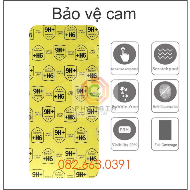 Dán cường lực Oppo A54 (4G/5G) trong suốt, nano dẻo siêu bền, độ cường lực 9H+