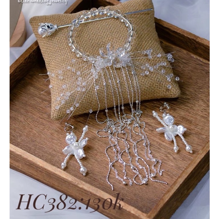 cài tóc cô dâu (mã HC382)