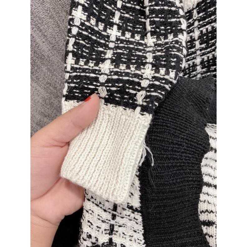 Áo cadigan kẻ sang chảnh (kèm clip hàng đẹp) | BigBuy360 - bigbuy360.vn