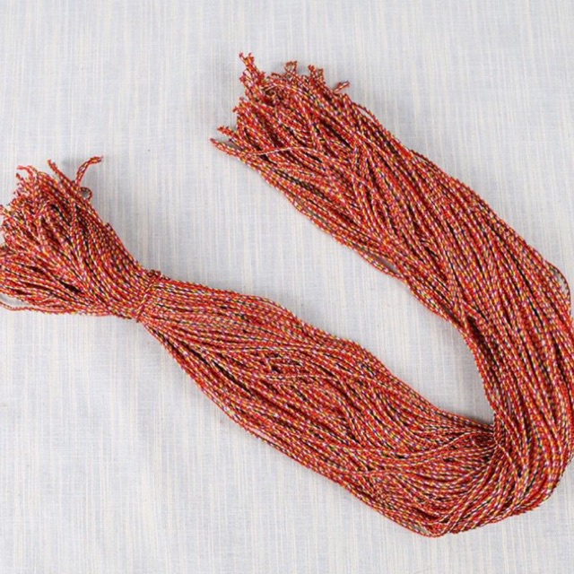 Dây chỉ ngũ sắc sợi 2mm bình an, may mắn - MH634