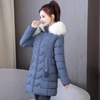 Áo khoác phao nữ dáng lỡ