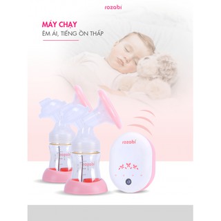 Máy hút sữa Rozabi điện đôi