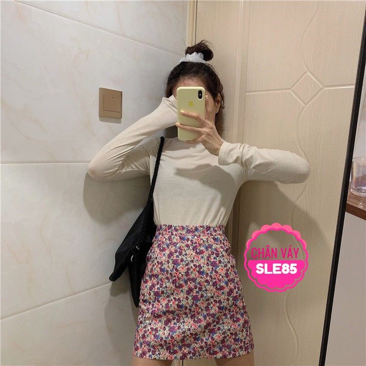 CHÂN VÁY HOA NGẮN CỰC XINH SLE85 ⚡FREESHIP⚡100% ẢNH THẬT⚡ NN CHUYÊN SỈ - NN STORE