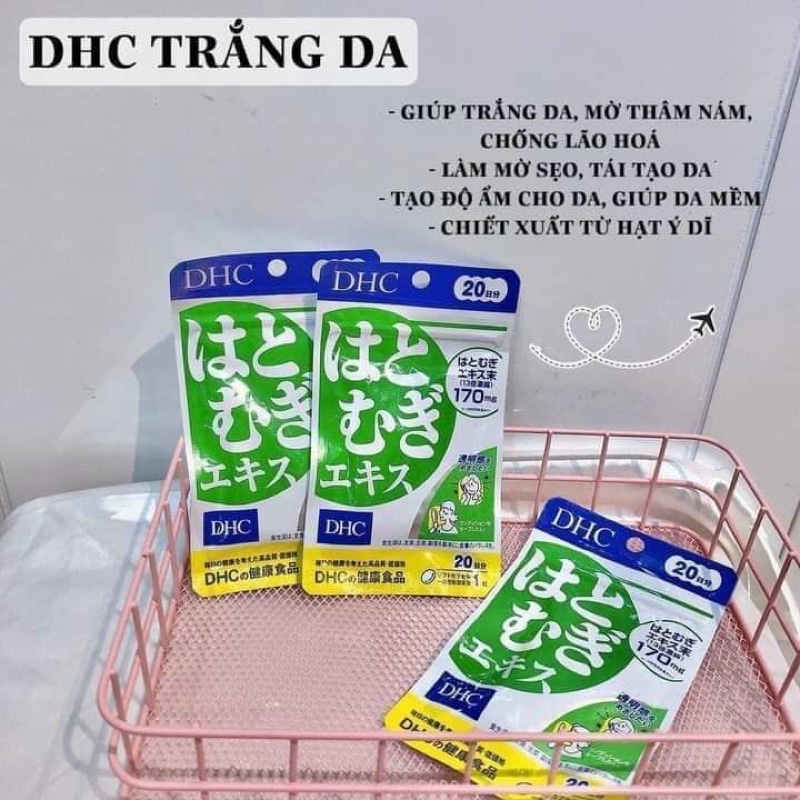 VIÊN UỐNG TRẮNG DA DHC NHẬT BẢN