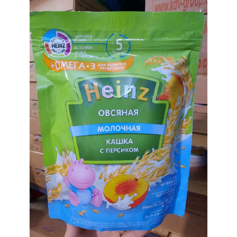 tuan000021 (Date 2021, 2022) Bột ăn dặm HEINZ Nga gói 200g tuan000021 Q4