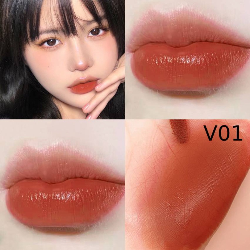 Son Lì Mềm Mịn Lâu Trôi Không Thấm Nước Tự Nhiên Son Môi Nội Địa Trung