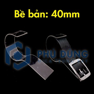 [COMBO 10 Kệ] Đế Mica 30mm Trưng Bày Dây Nịt (THEO MÀU)