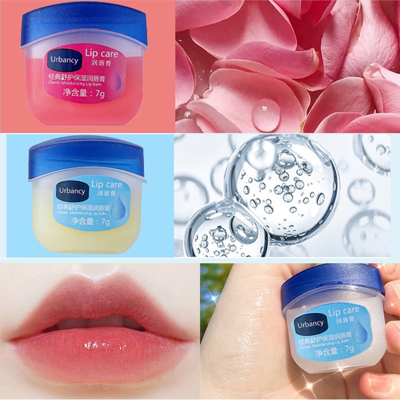 Urbancy Sáp Dưỡng Môi 7g Chống Nứt Nẻ Giữ Ẩm An Toàn Cho Da Khô Và Lâu Trôi VASELINE
