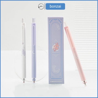 Bộ 3 bút gel Kaco Rocket Sakura ngòi 0,5mm (Hàng chính hãng)