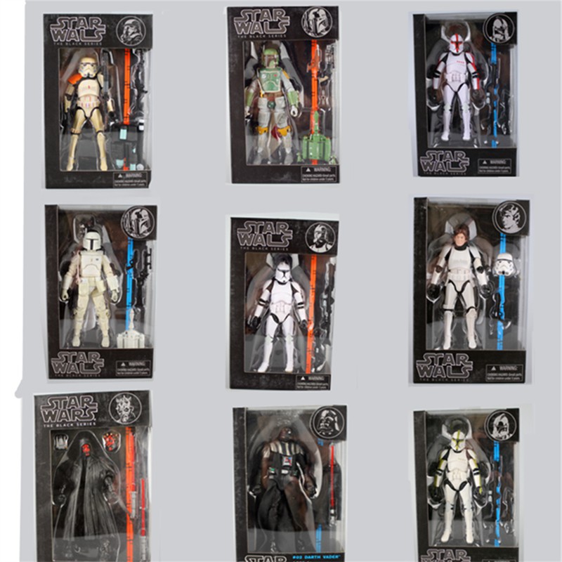 Mô hình Nhân vật Star Wars Darth vader/ Kyloren/ Captain Plasma/ Clone Trooper