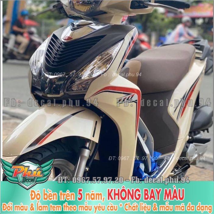 Tem rời Vision Chỉ đỏ đen (B) -1