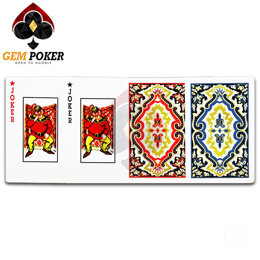 ⚜️ BÀI TÂY NHỰA KEM PAISLEY - MADE IN USA ⚜️