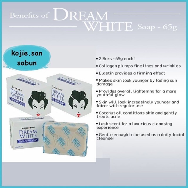 (hàng Mới Về) Xà Phòng Kojie San Dream White Chất Lượng Cao