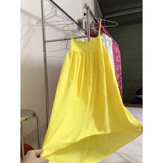 Đầm maxi 2 dây dáng babydoll (kèm ảnh thật)