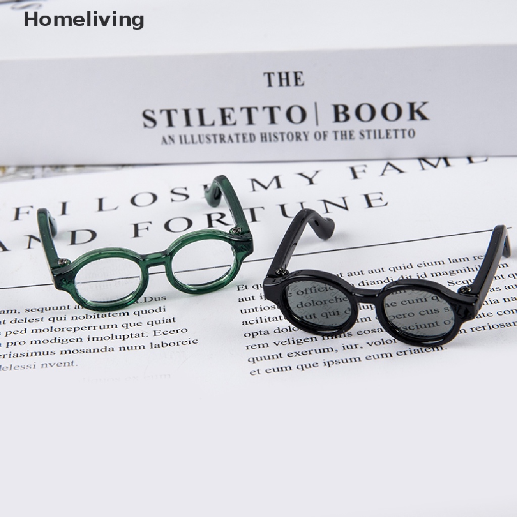 Mắt Kính Mini 4.5cm Dễ Thương Cho Búp Bê BJD 1 / 6 1 / 8 1 / 12