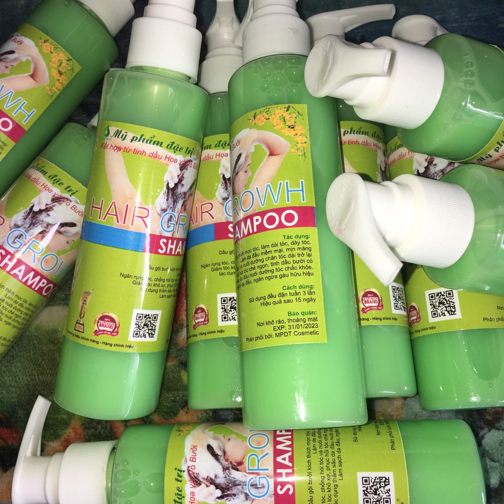 Dầu Gội Tinh Dầu Bưởi Trị Rụng Tóc Và Kích Thích Mọc Tóc