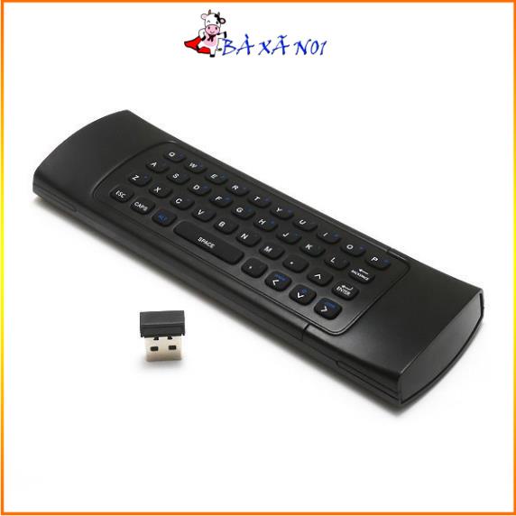 Điều khiển Chuột bay kèm bàn phím MX3 - Remote Mouse Air sử dụng cho android box,smart tv thay thế điều khiển hồng ngoại