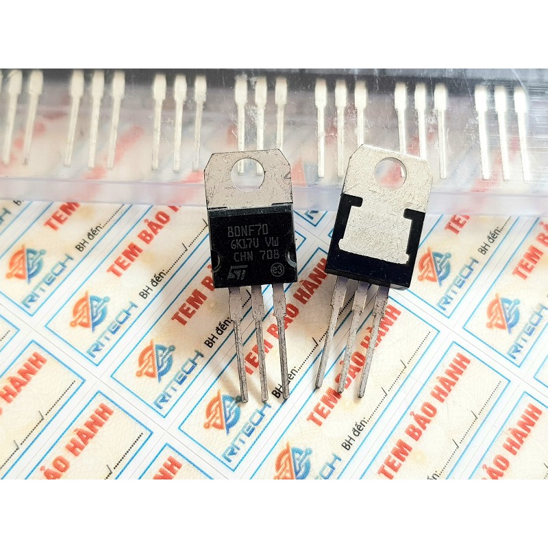 [Combo 5 chiếc] 80NF70, STP80NF70 Mosfet Kênh-N 68V/98A TO-220