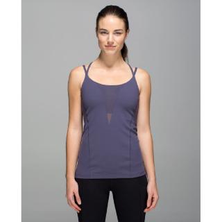 LuluLemon Nữ xe tăng thể thao lưng lưới thoáng khí Lululemon Exquislte Tank