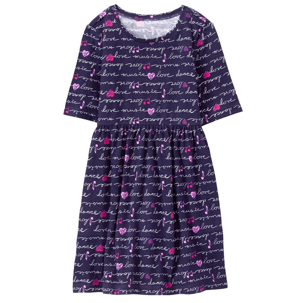 Đầm thun tay lửng và tay dài Cat&Jack và Gymboree cho bé gái 1-7T D775