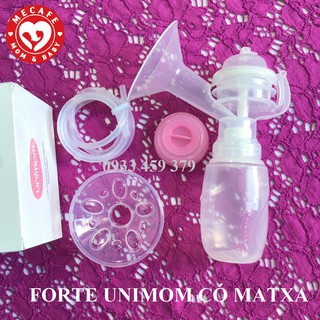 Bộ phụ kiện máy hút sữa Unimom Forte có Matxa (ko lò xo) chính hãng