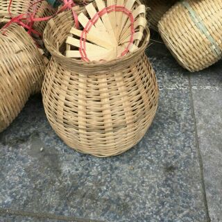 Giỏ trang trí decor giỏ cua giỏ cá