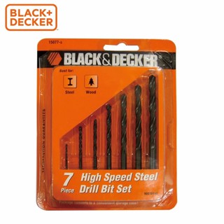 Hộp mũi khoan kim loại Black & Decker 15077G