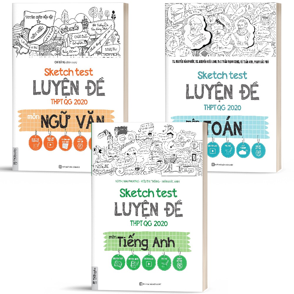 Sách - Combo Sketch Test Luyện Đề THPT QG 2020 | BigBuy360 - bigbuy360.vn