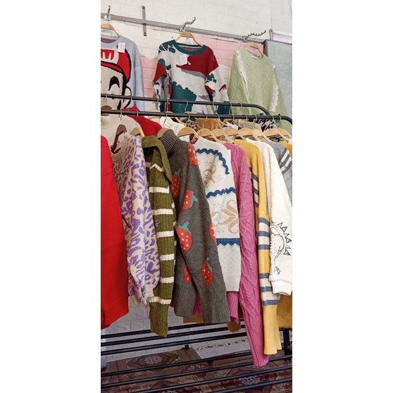 Áo Len 2Hand Dễ Thương Cute