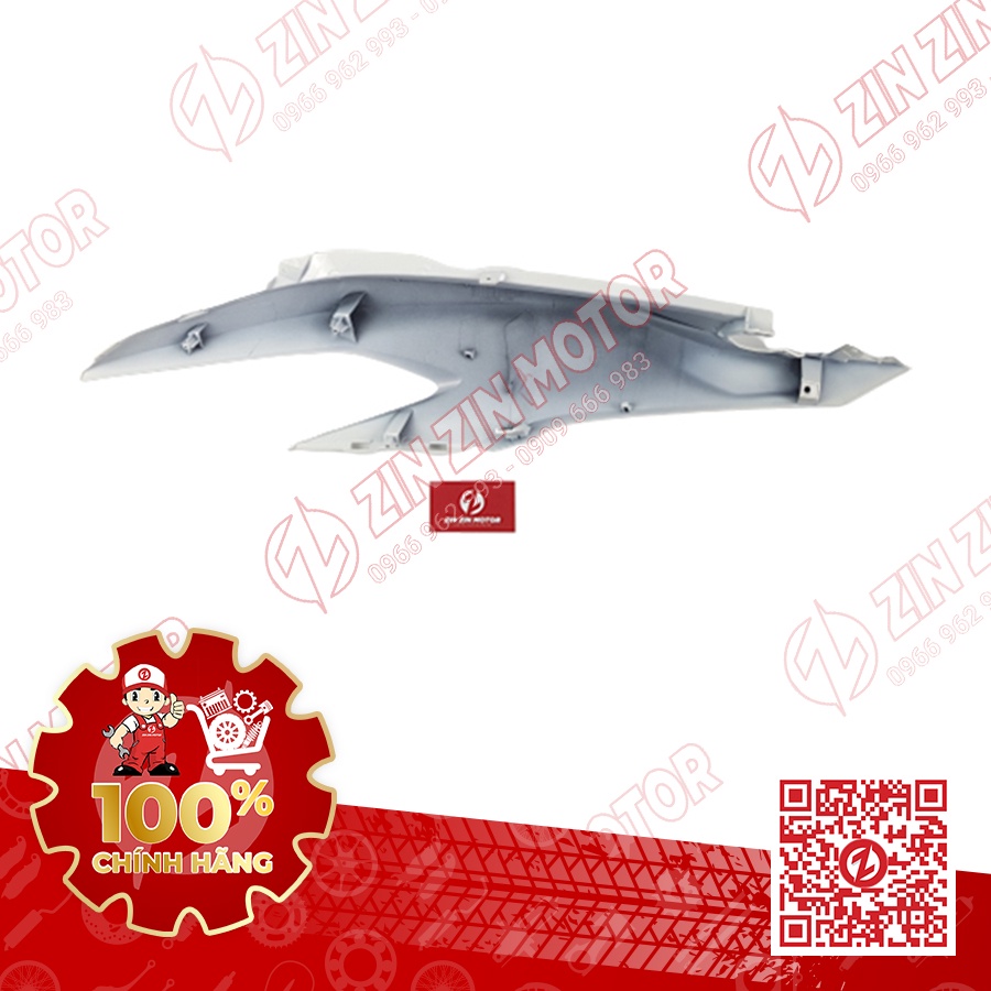 Ốp Sườn, Bụng Sau Phải Click 150i 2019, Click 125i 2019, Vario 150 K59J, Vario 125 K60R Trắng 83500-K59-A70YE