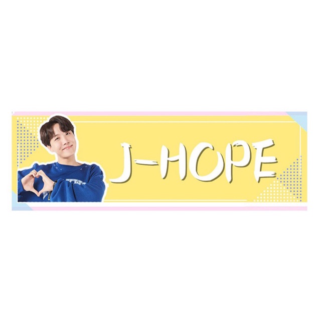 Banner BTS/V/Jungkook Jimin J-Hope Suga RM Jin