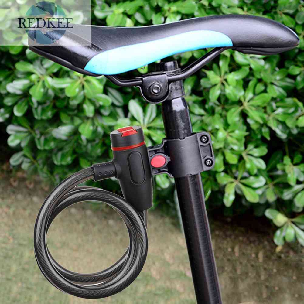 Ổ Khóa Xe Đạp Kèm 2 Chìa Khóa Chống Trộm