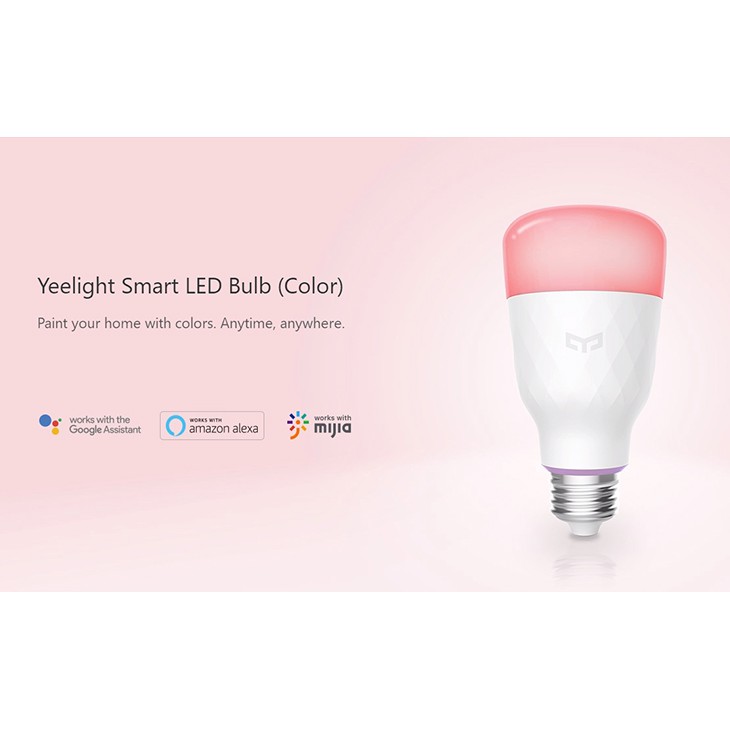 [FreeShip 50K - Mã ELCE giảm 7%] Bóng đèn LED thông minh Xiaomi Yeelight - Chính hãng - 1 đổi 1 trong 30 ngày