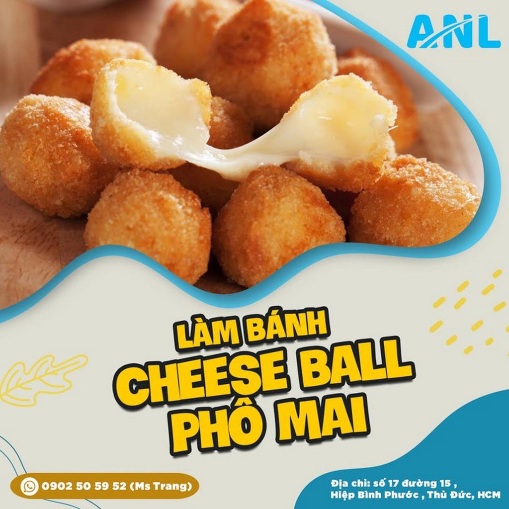 Bột Cheese Ball Hàn Quốc