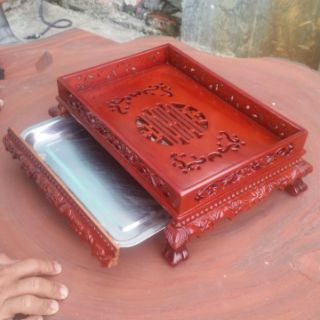 Khay đựng  chà  Bằng  gỗ