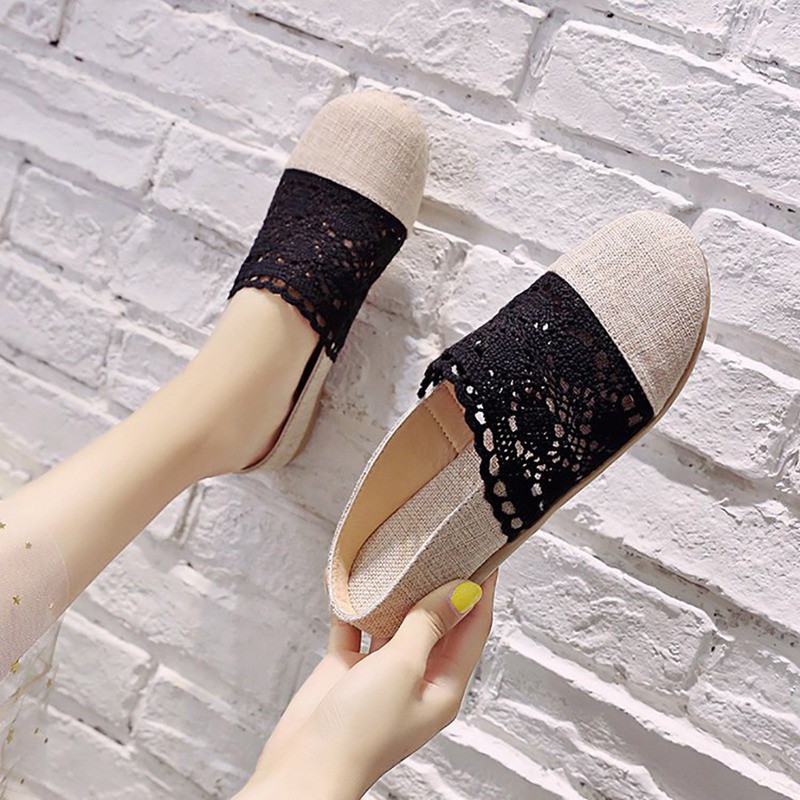 Giày đế bệt chống trượt thoáng khí hợp thời trang cho nữ | BigBuy360 - bigbuy360.vn