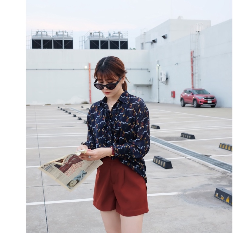 ÁO SƠ MI HOA NHÍ 🌼🌼🌼FORM RỘNG🌼🌼🌼 CHILI SHIRT